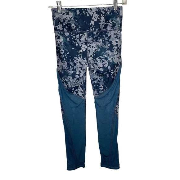 Under Armour Mesh Inset Heatgear Compression Ankle Crop Leggings Women’s Small - Picture 2 of 6